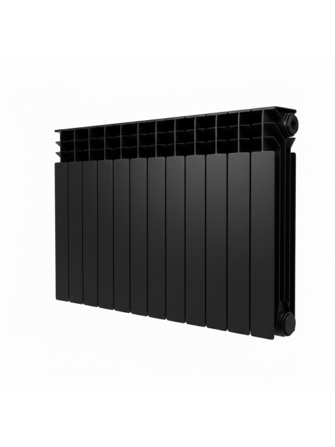 Радиатор биметаллический черный SI-500B Deluxe